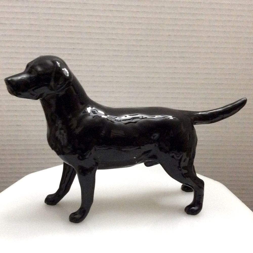 Vintage Beswick Black Labrador Retriever dog